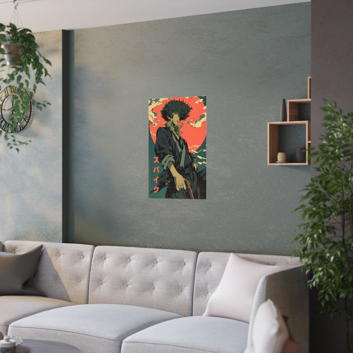Cowboy Bebop Spike Spiegel Anime Poster