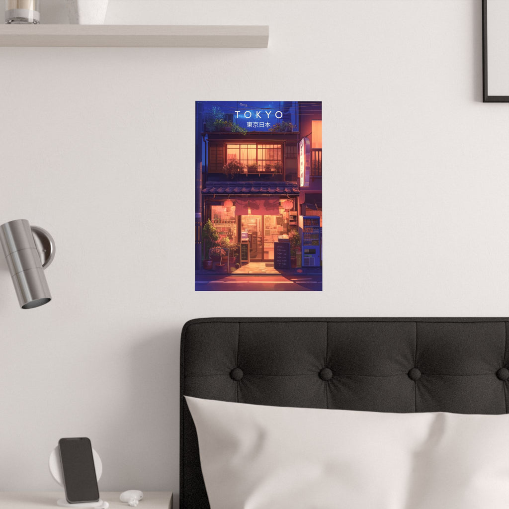 Serenity Tokyo City Anime Poster