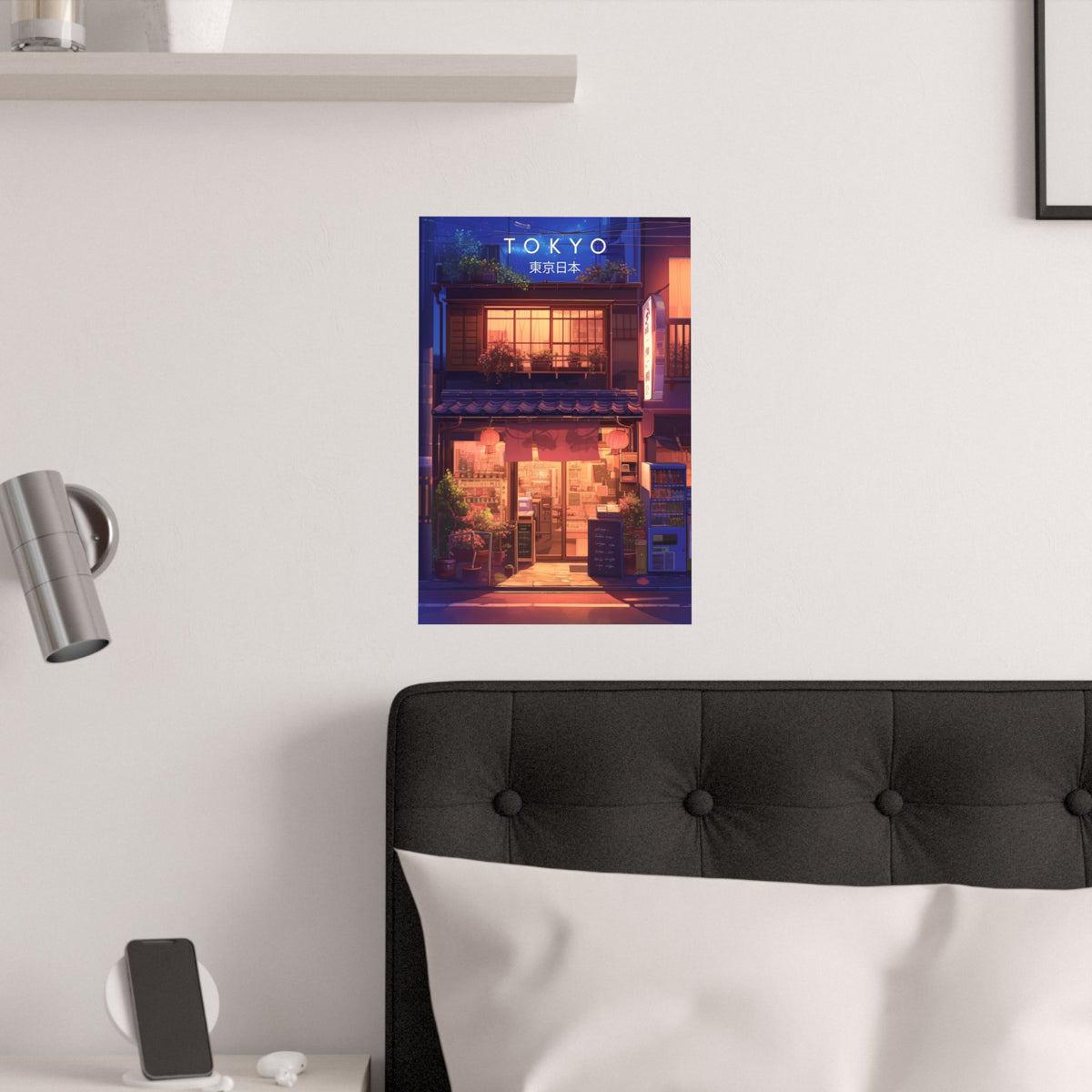 Serenity Tokyo City Anime Poster