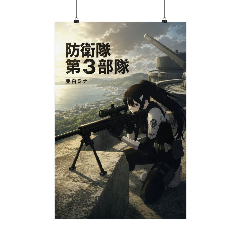 Kaiju No. 8 New30 N06 Mina Coastal Anime Poster