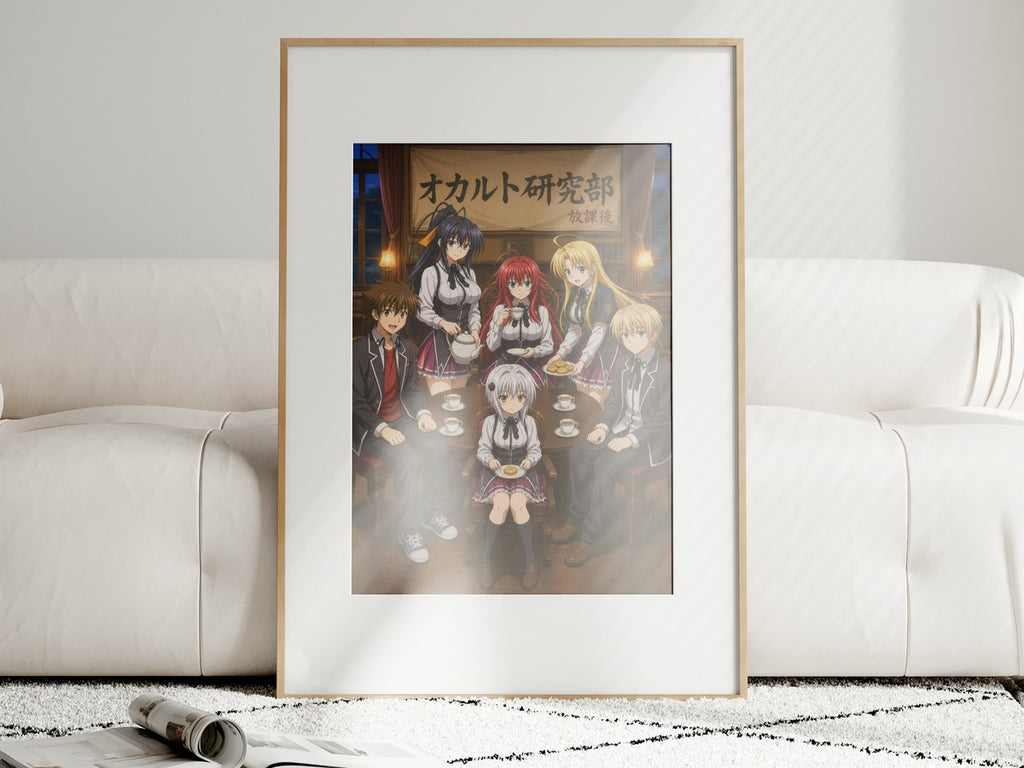High School DxD P11 Occult Club Tea Anime Poster