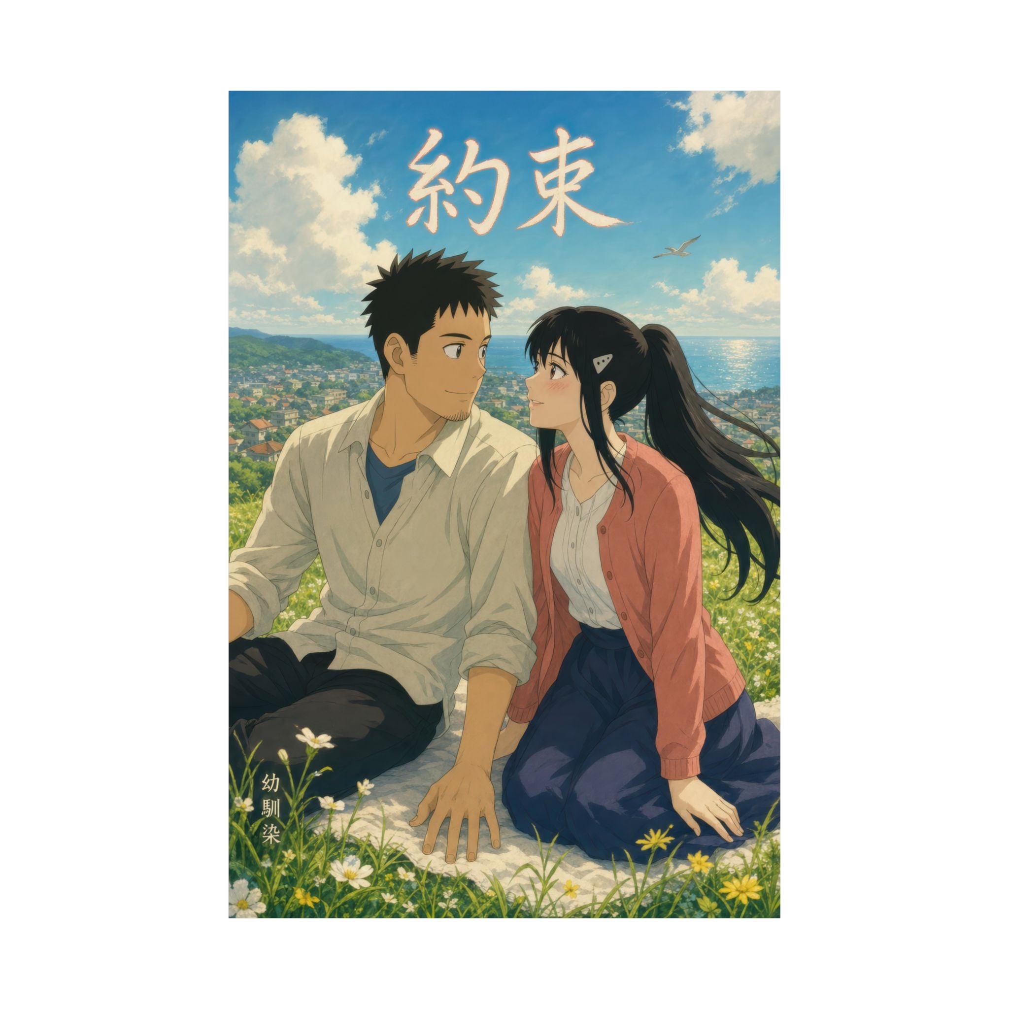 Kaiju No. 8 Kj8 R07 Kafka Mina Hilltop Love Miyazaki Anime Poster