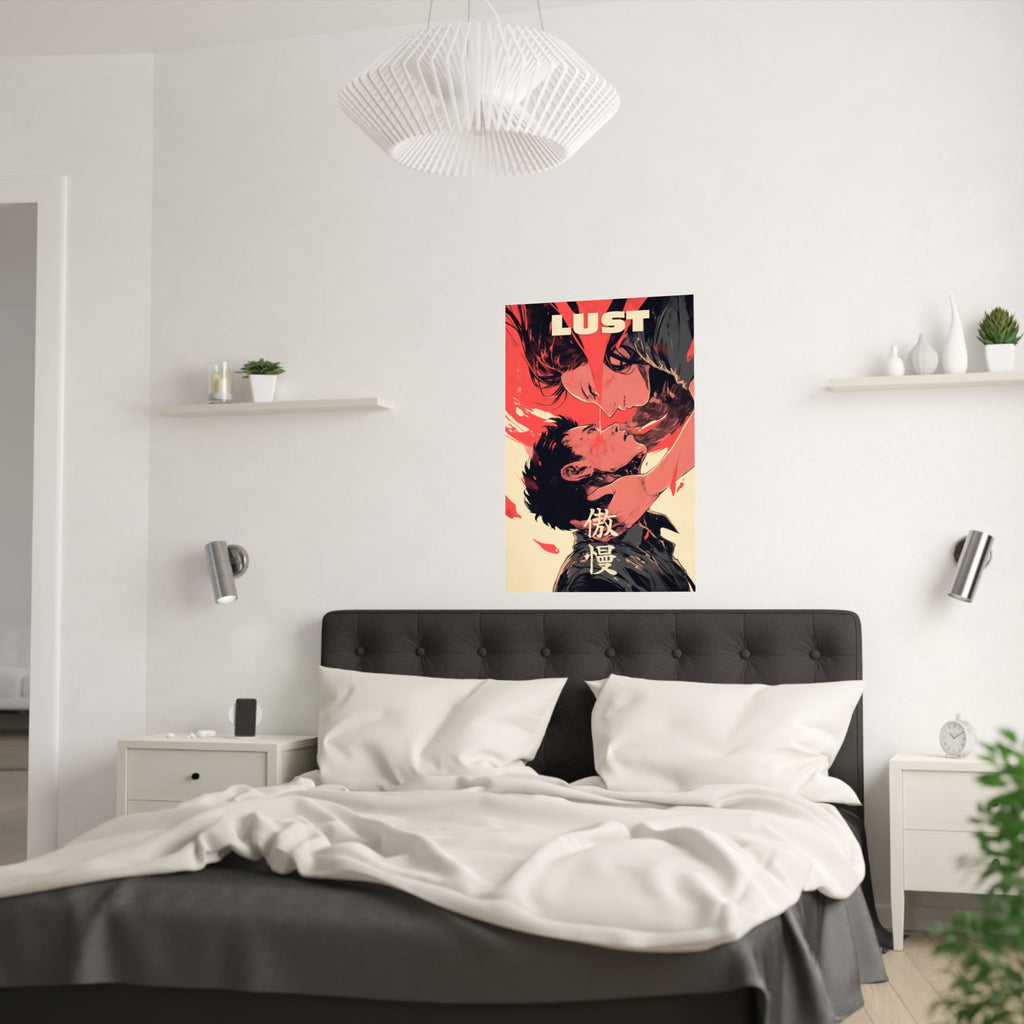 Lust - Man and Woman Anime Poster