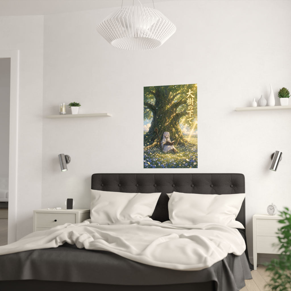 Frieren Fr08 Great Tree Anime Poster