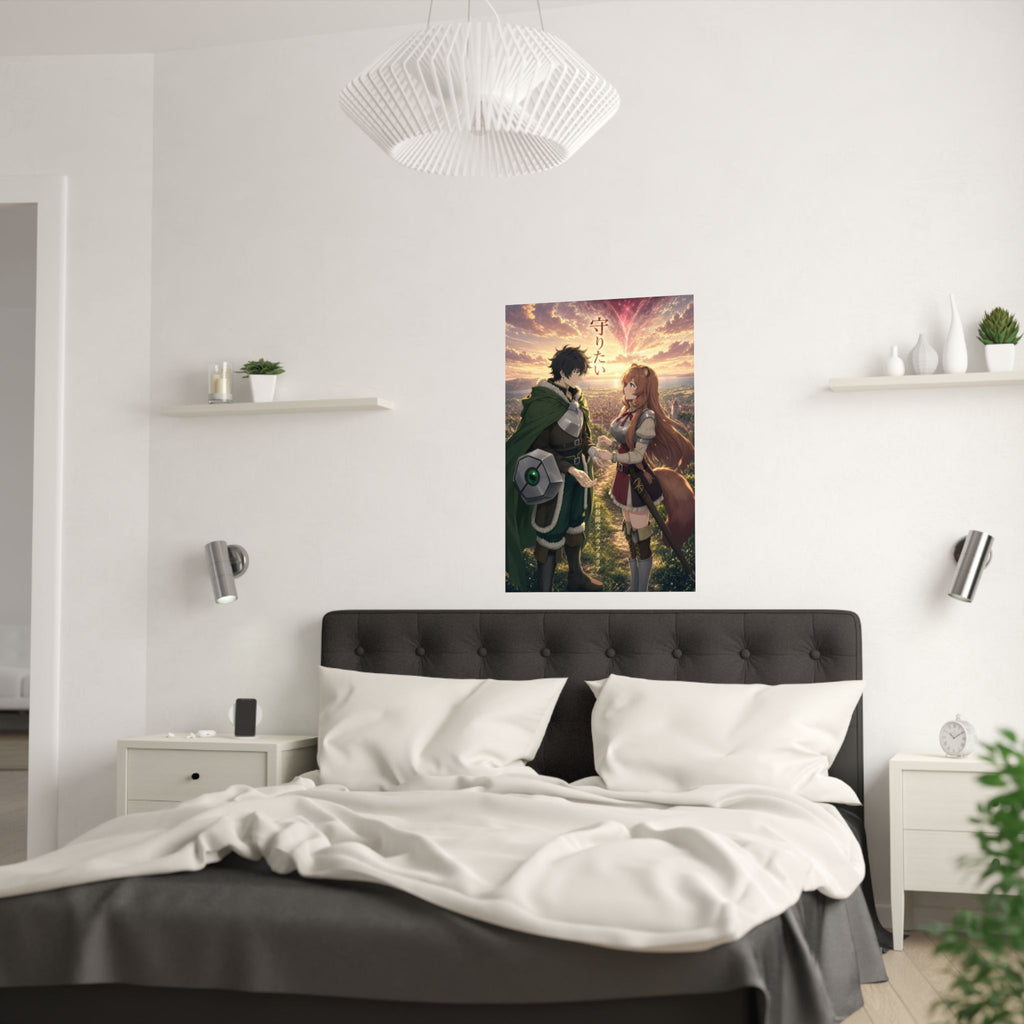 The Rising of the Shield Hero Naofumi Raphtalia Dawn After Wave Romantic Movie A