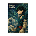 My Hero Academia G6 Deku Ukiyoe Anime Poster