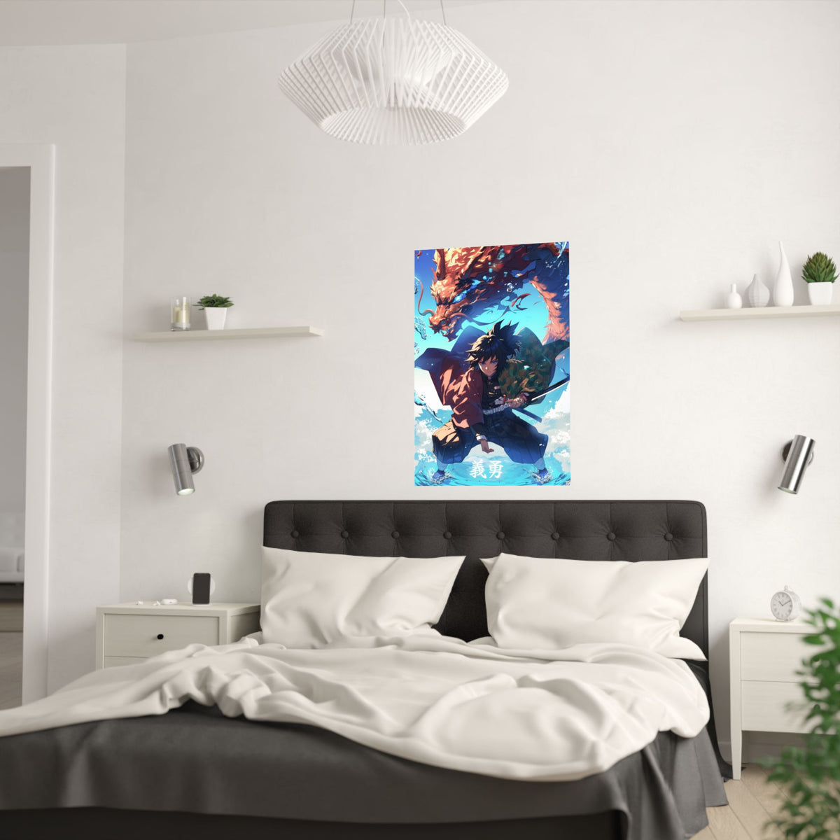 Demon Slayer Giyu Tomioka the water hashira Anime Poster