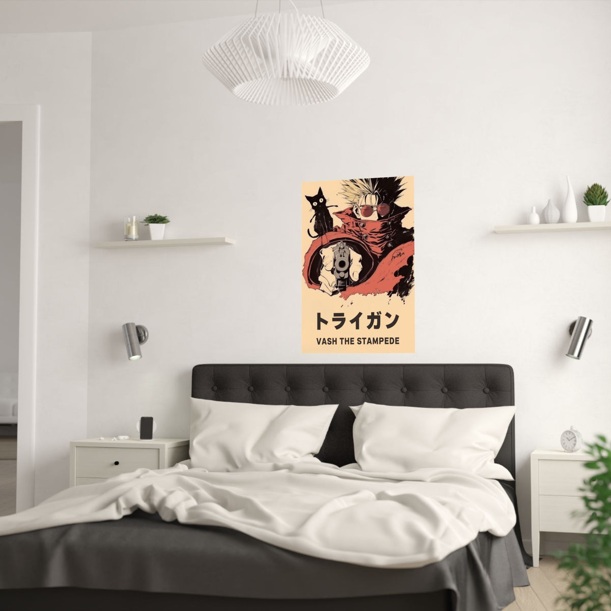 Trigun Vash Anime Poster
