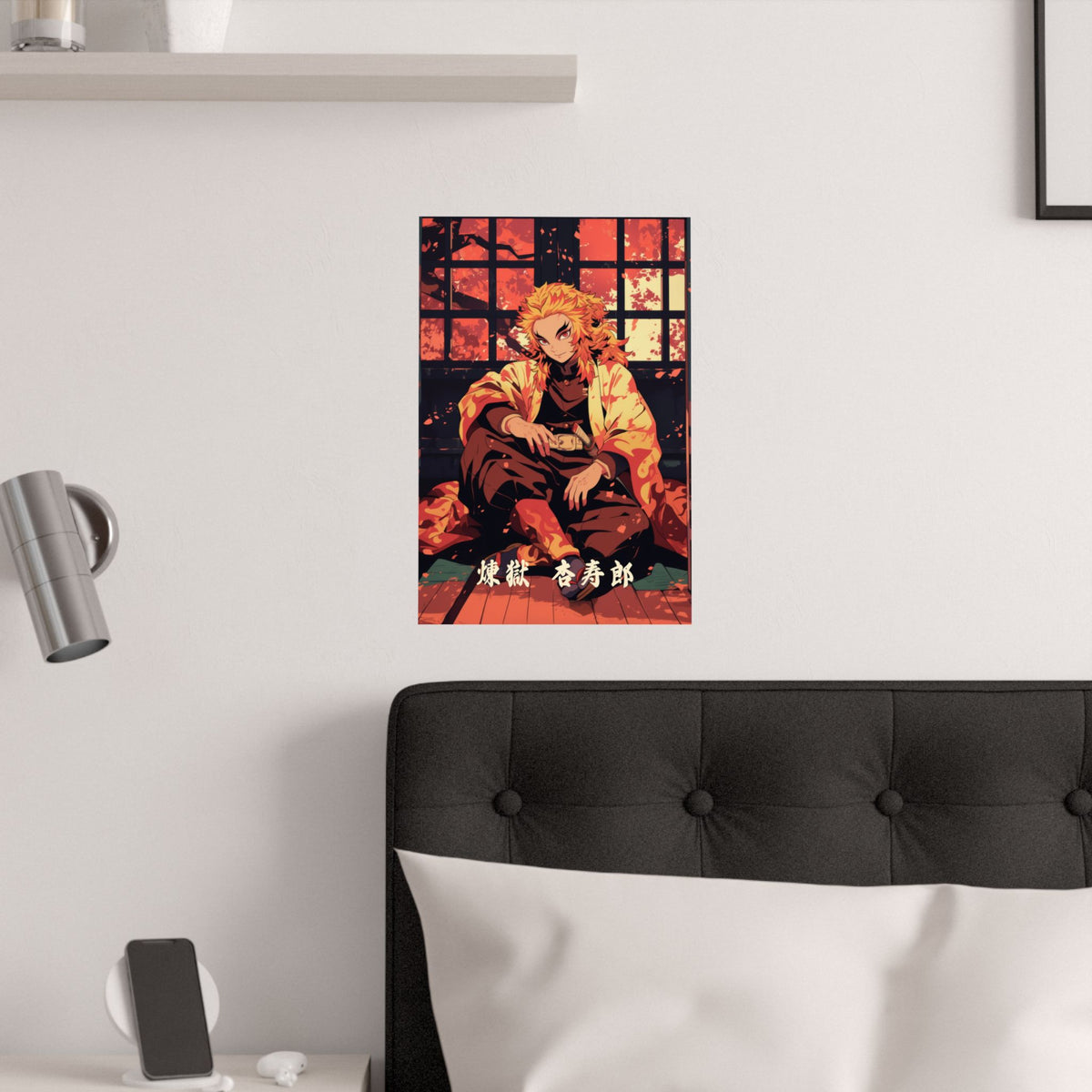 Demon Slayer Rengoku Fire Anime Poster