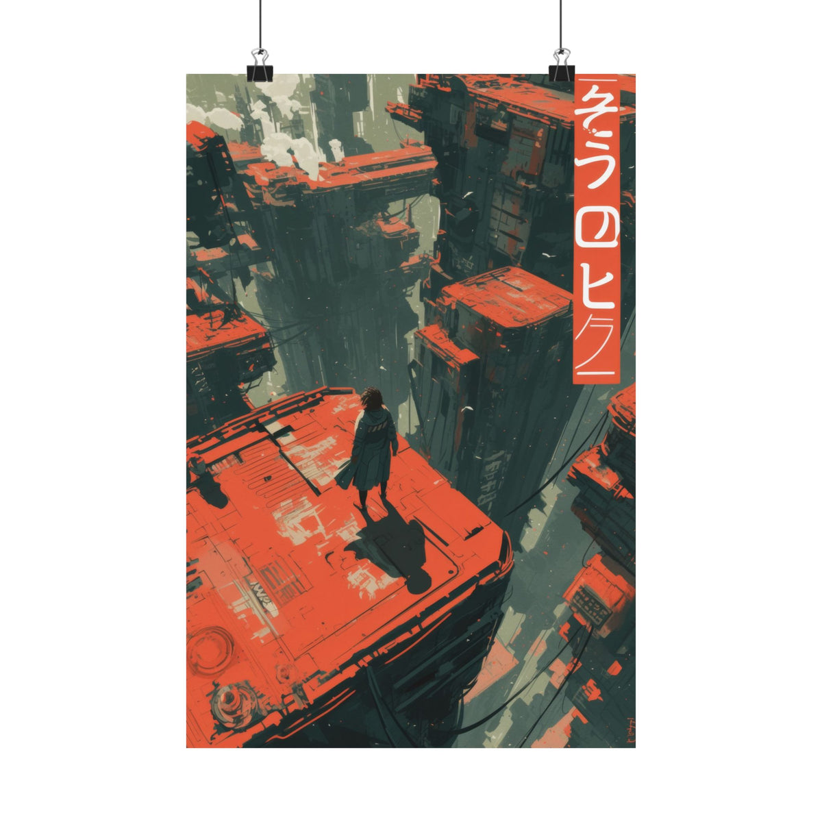 Blade Runner - Girl Anime Poster
