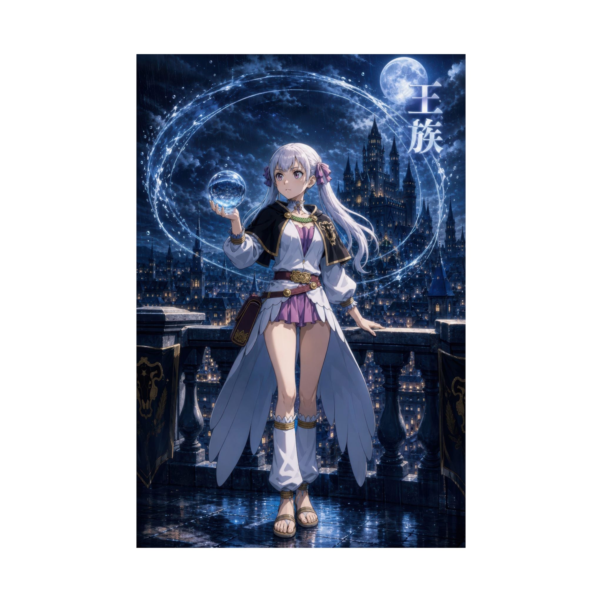Black Clover P15 Noelle Water Command Anime Poster