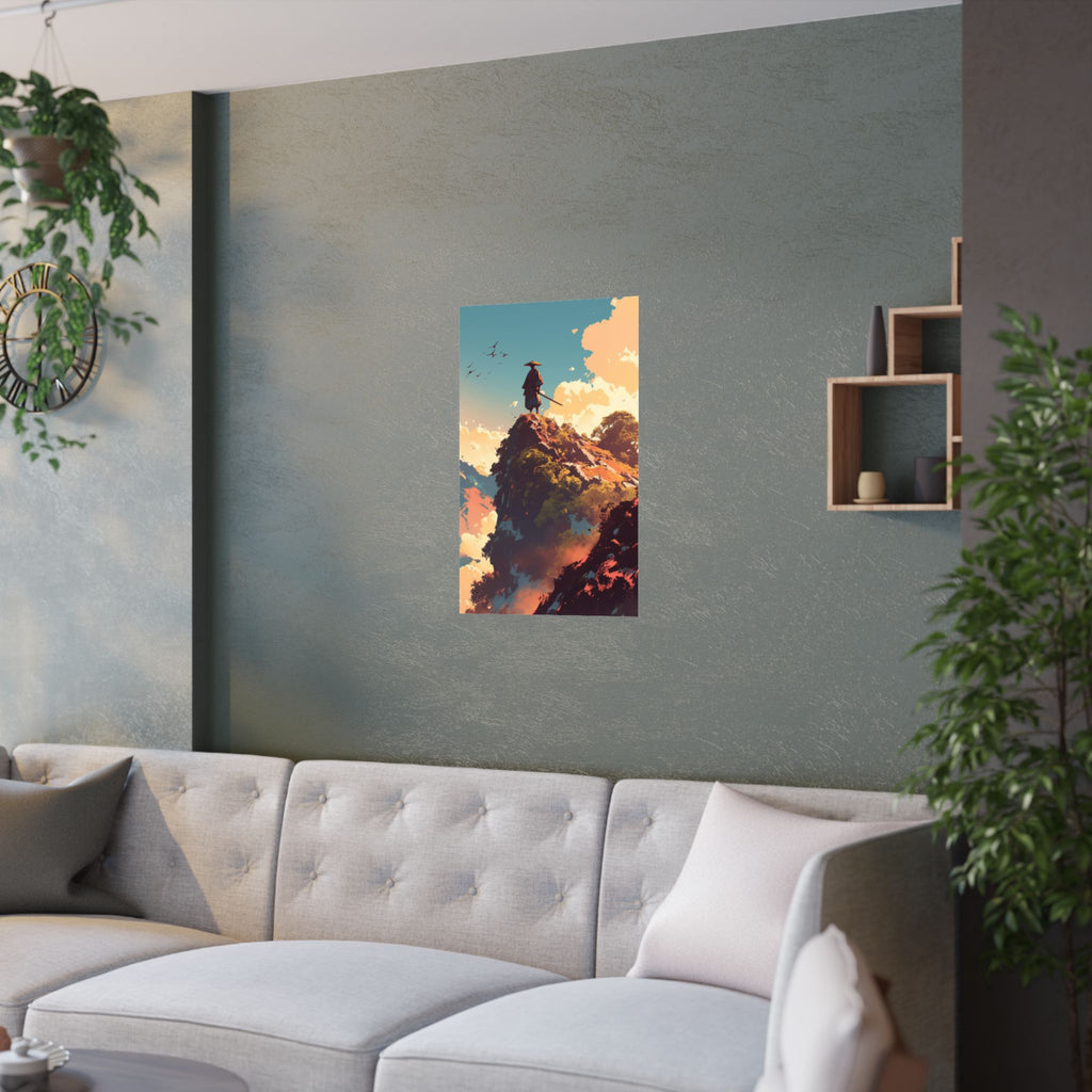 Tranquility Samurai Anime Poster