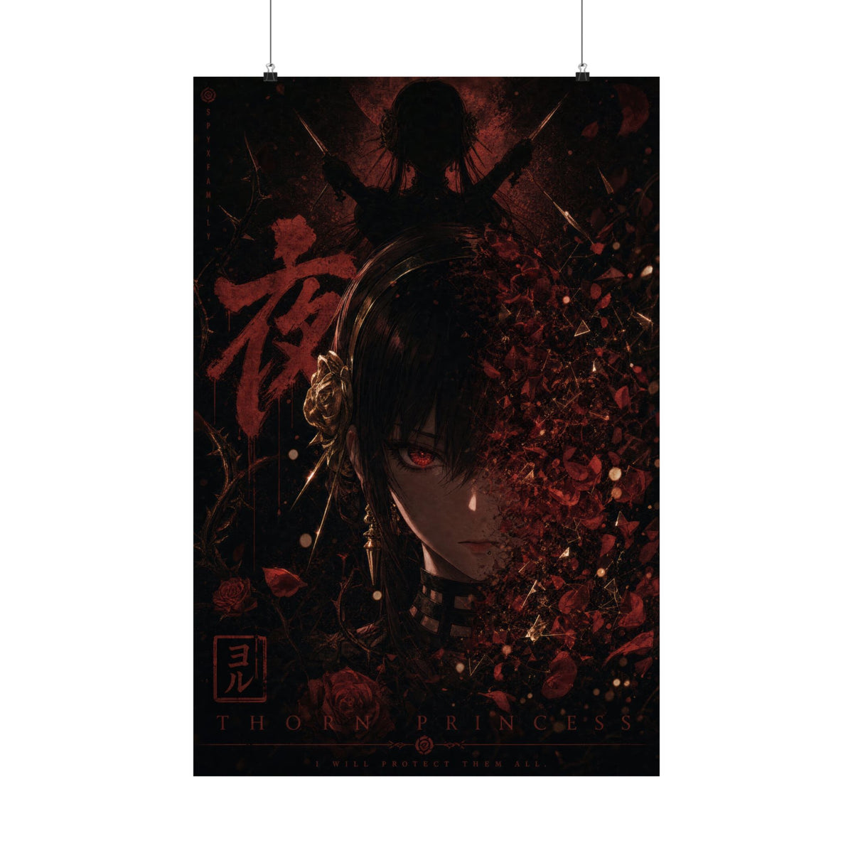 Spy x Family Yor Thorn Princess Anime Poster