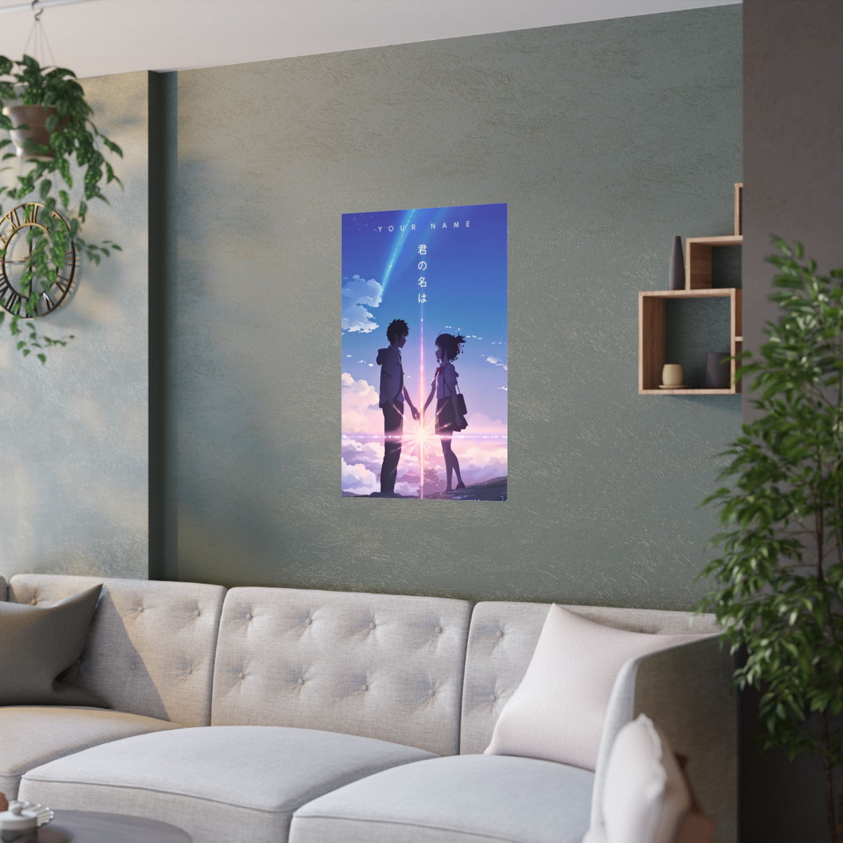 Your Name Poster Design Anime Poster