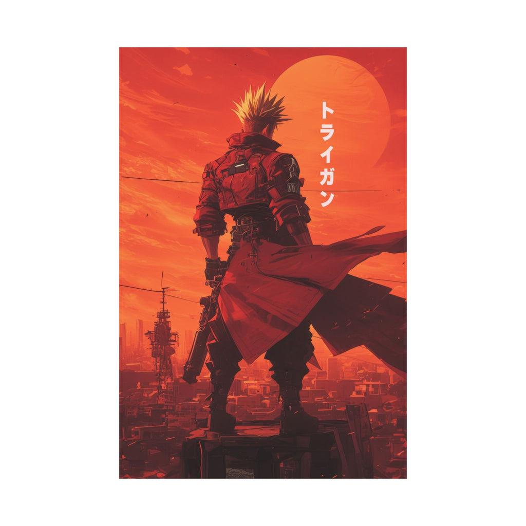 Trigun Vash Anime Poster