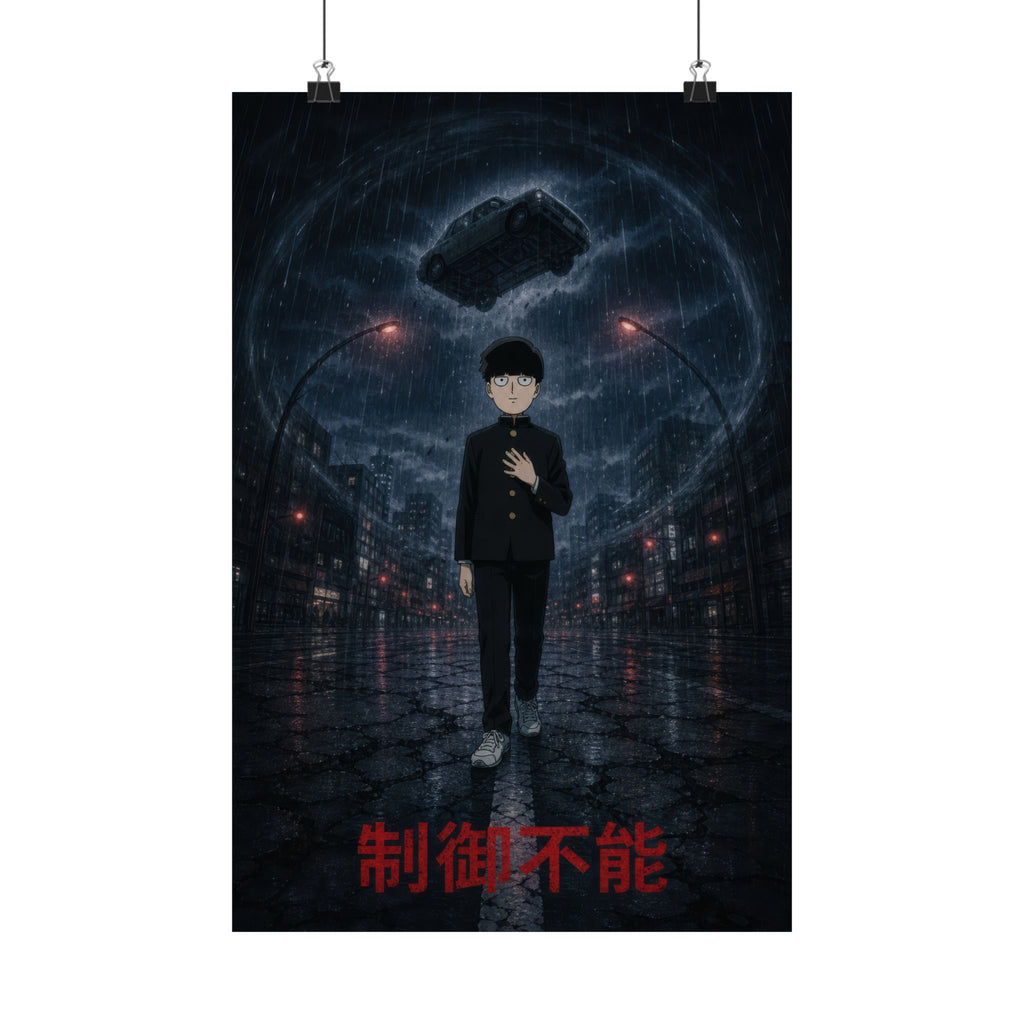 Mob Psycho 100 P06 Uncontrolled Final Walk Anime Poster