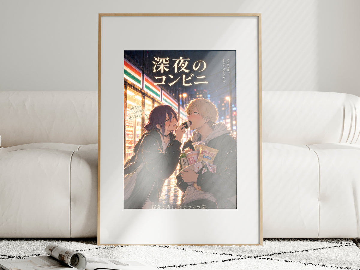 Framed room mockup; frame not included
