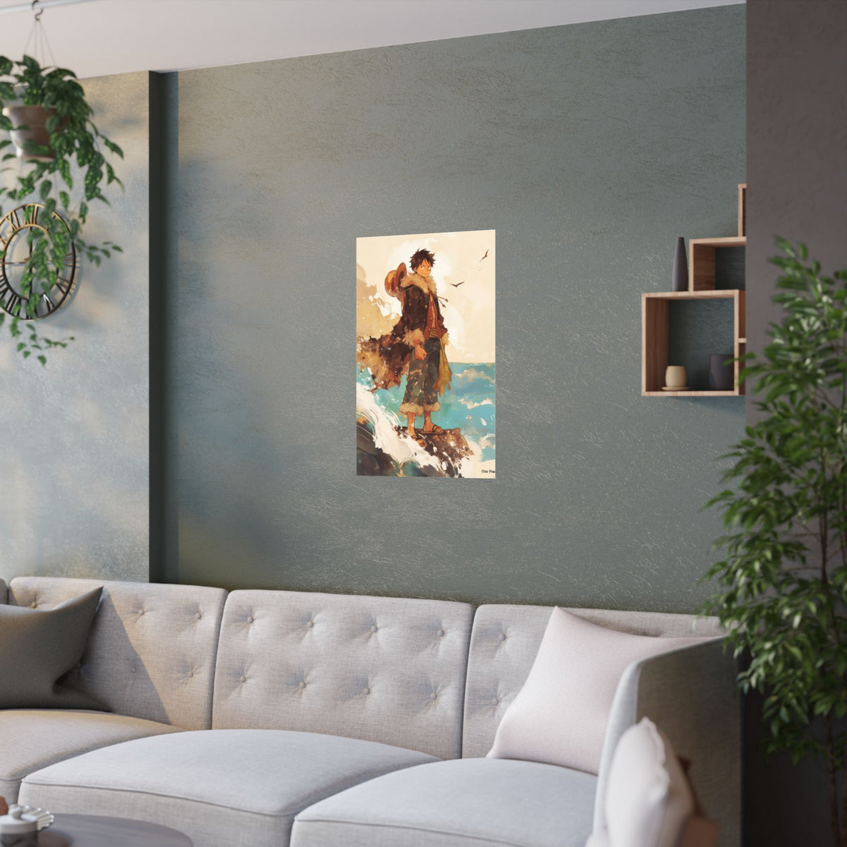 One Piece Luffy Anime Poster