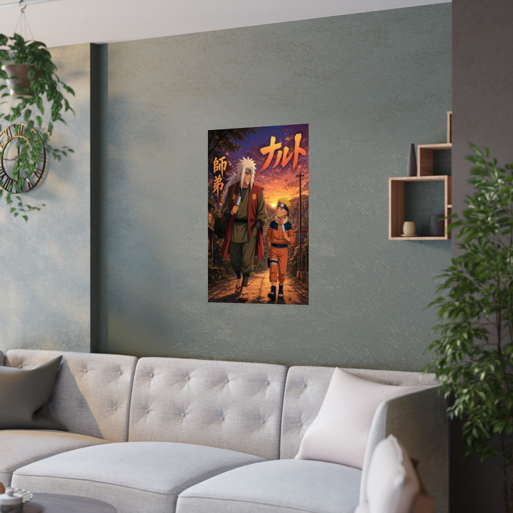 Naruto Nr05 Jiraiya Naruto Popsicles Anime Poster