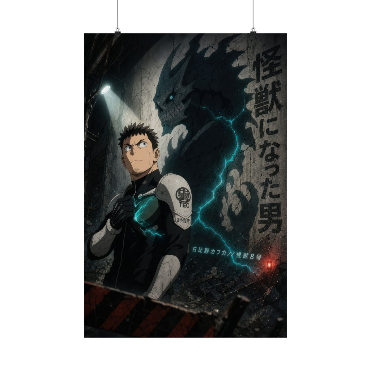 Kaiju No. 8 Kj8 P01 Kafka Man Inside Target Anime Native Type Anime Poster