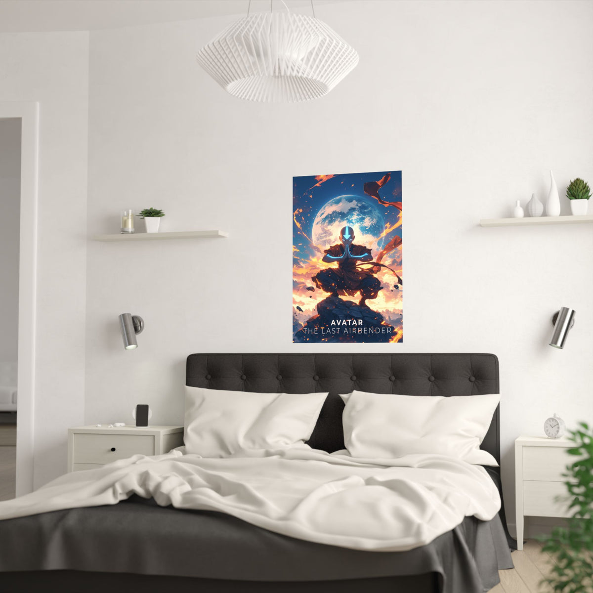 Avatar The Last Airbender Avatar Aang Anime Poster