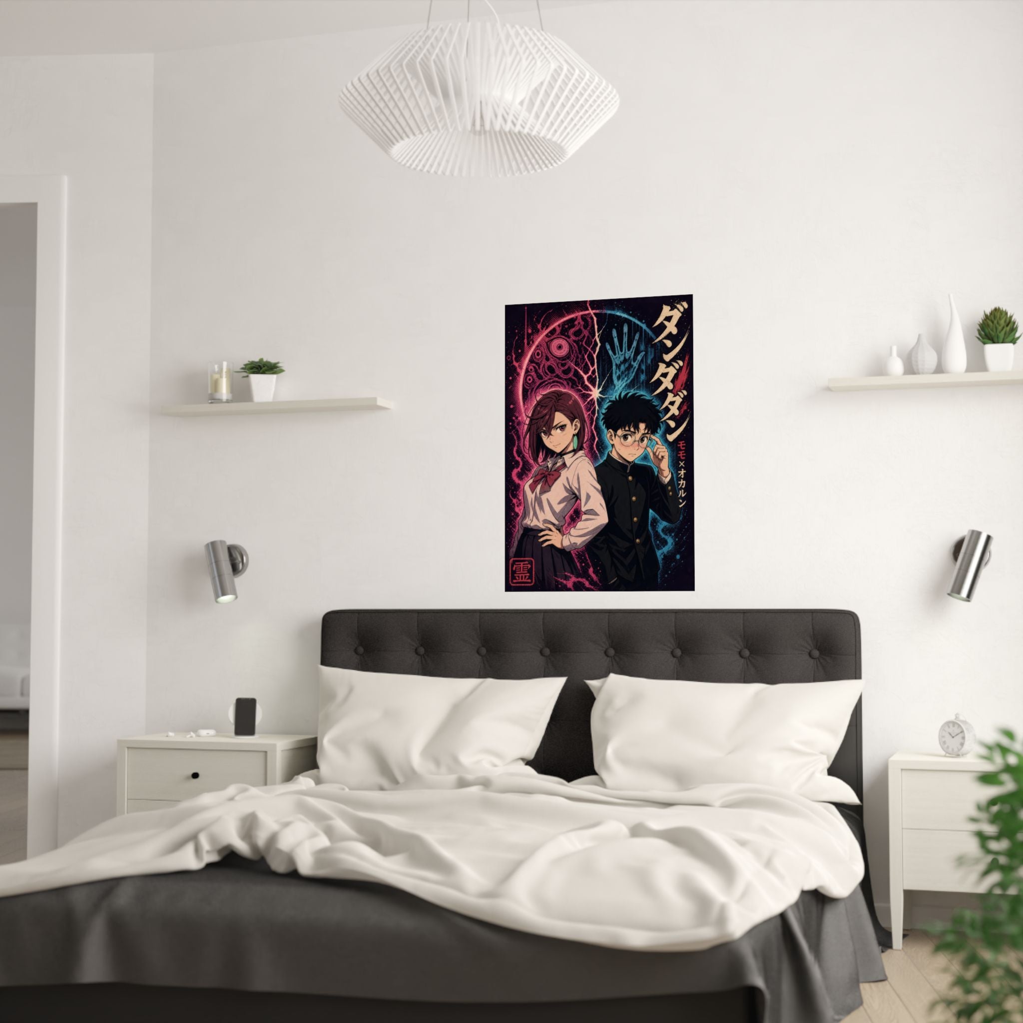 Dandadan Ddd01 Momo Okarun Dark Pop Anime Poster