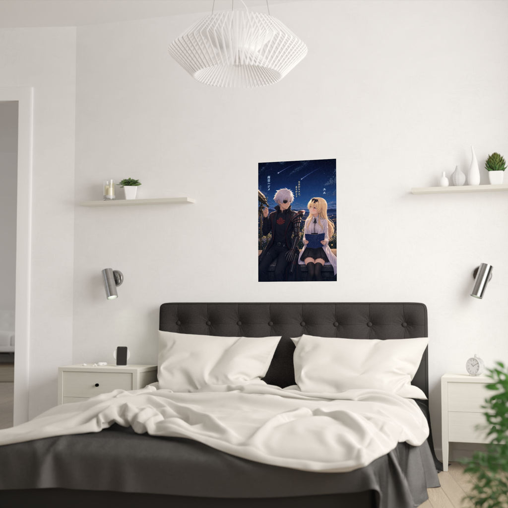 Arifureta Romance Plus Hajime Yue Stargazing Anime Poster