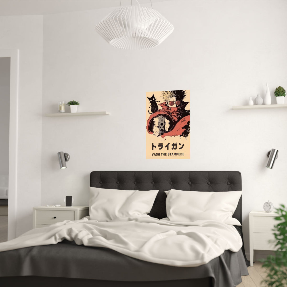 Trigun Vash Anime Poster
