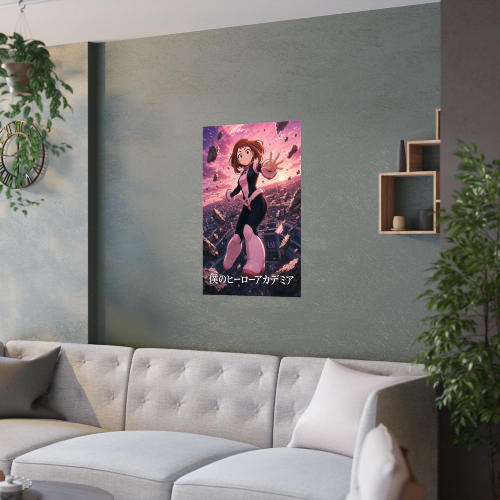 My Hero Academia G2 Uraraka Float Anime Poster