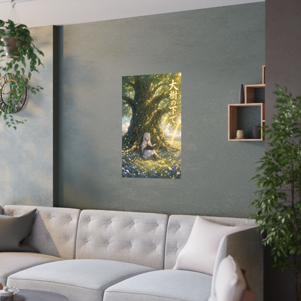 Frieren Fr08 Great Tree Anime Poster