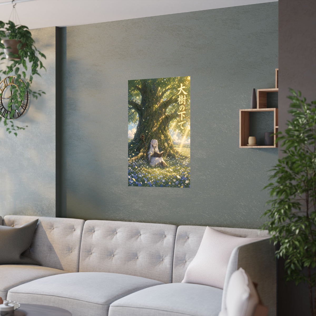 Frieren Fr08 Great Tree Anime Poster