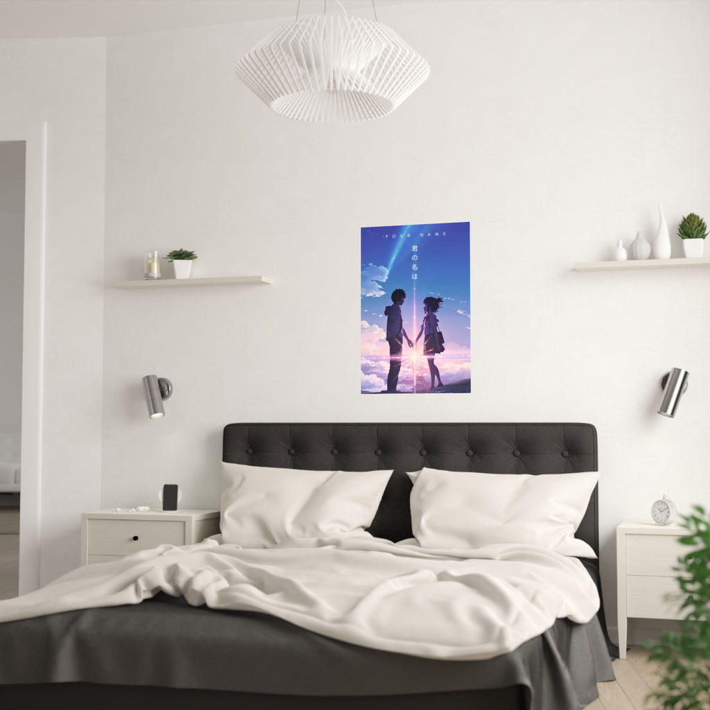 Your Name Poster Design Anime Poster