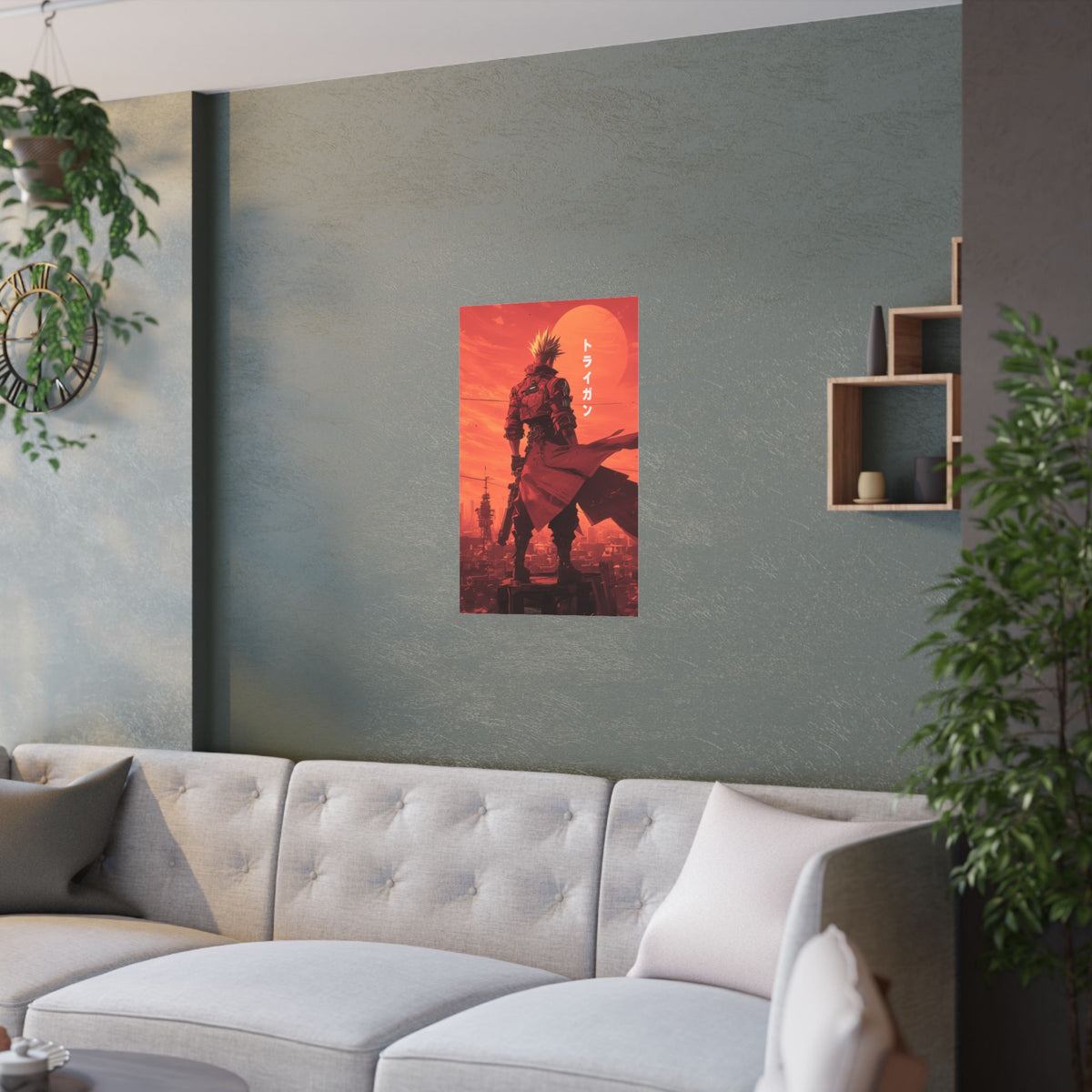 Trigun Vash Anime Poster