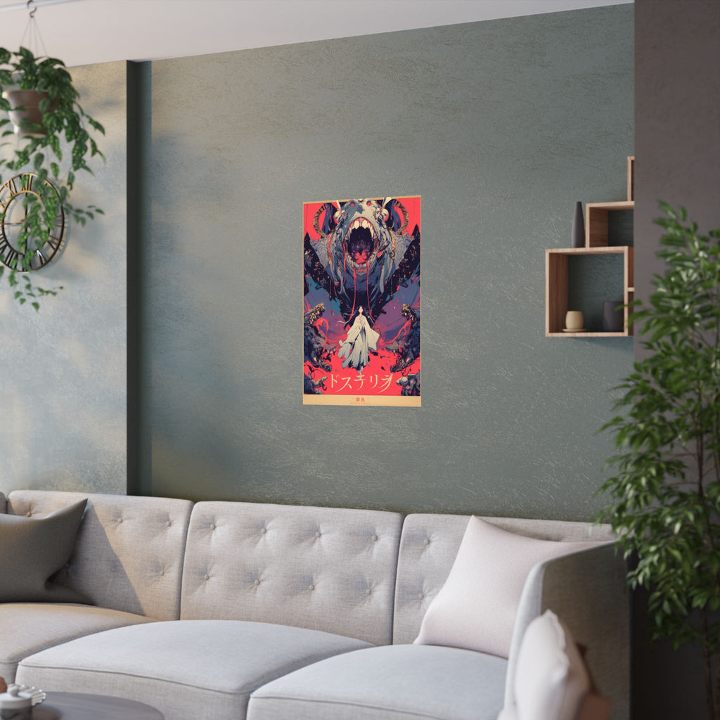 Gluttony - Woman Monster Anime Poster