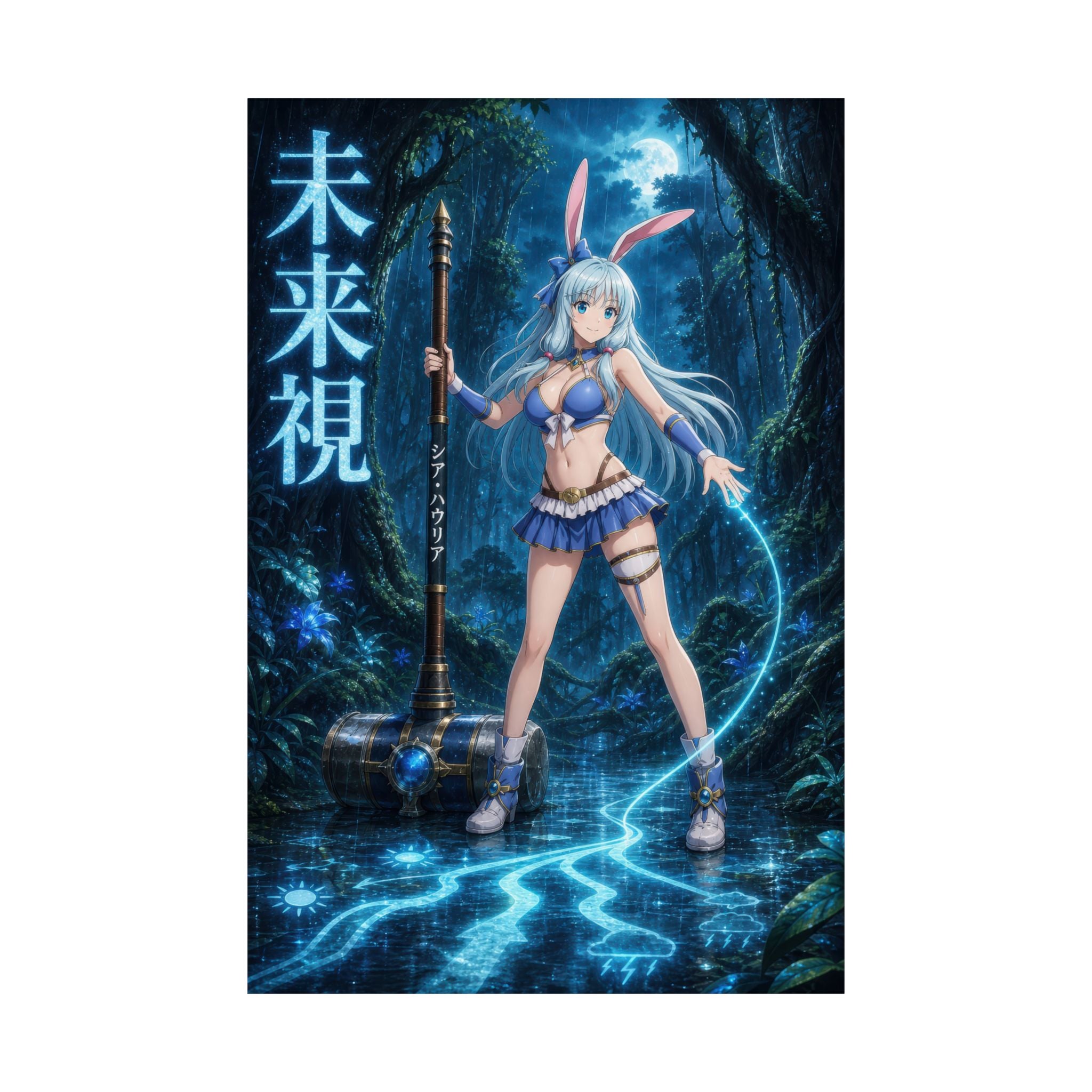 Arifureta Shea Future Sight Heroine Power Portrait Anime Poster