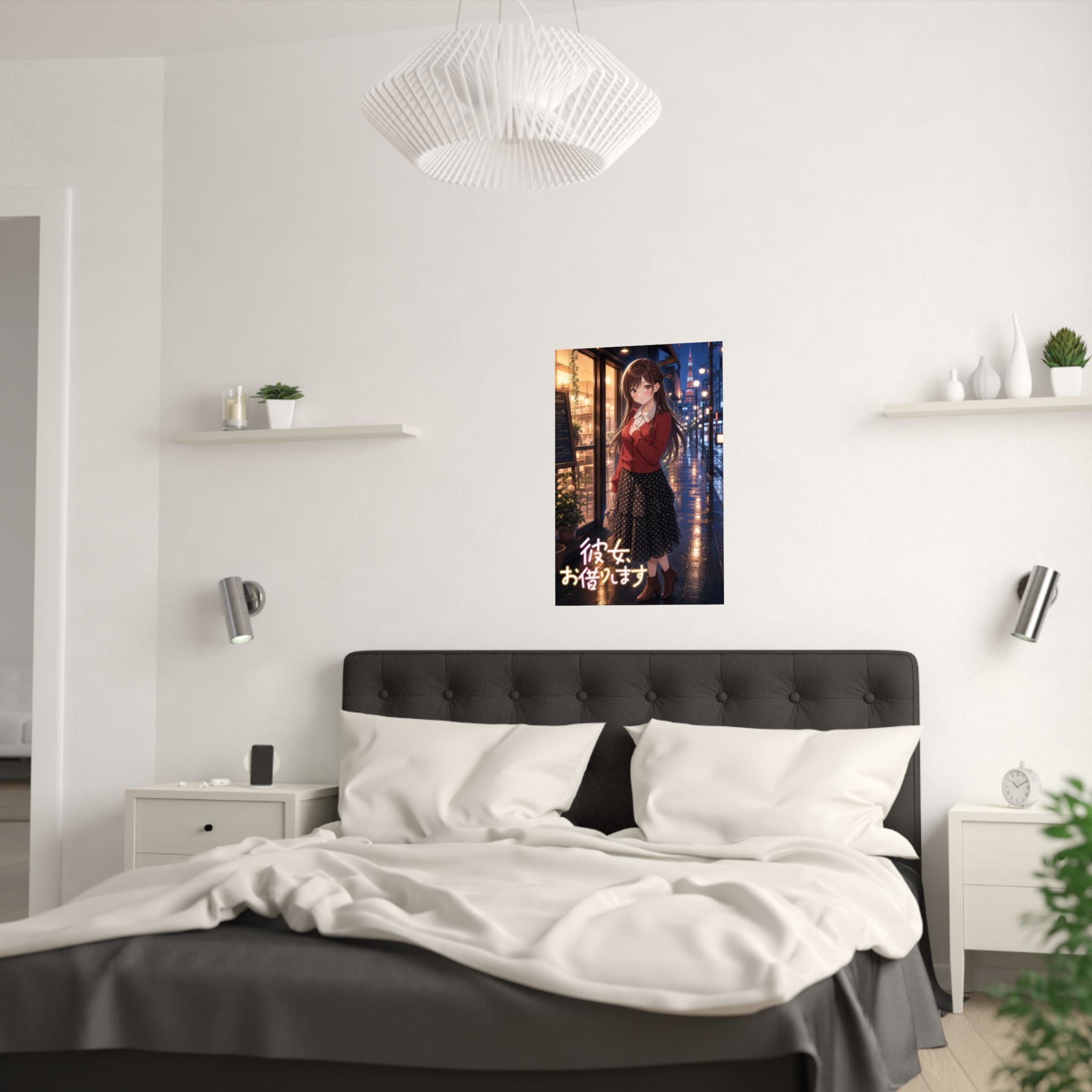 Rent a Girlfriend G1 Chizuru Cafe Anime Poster