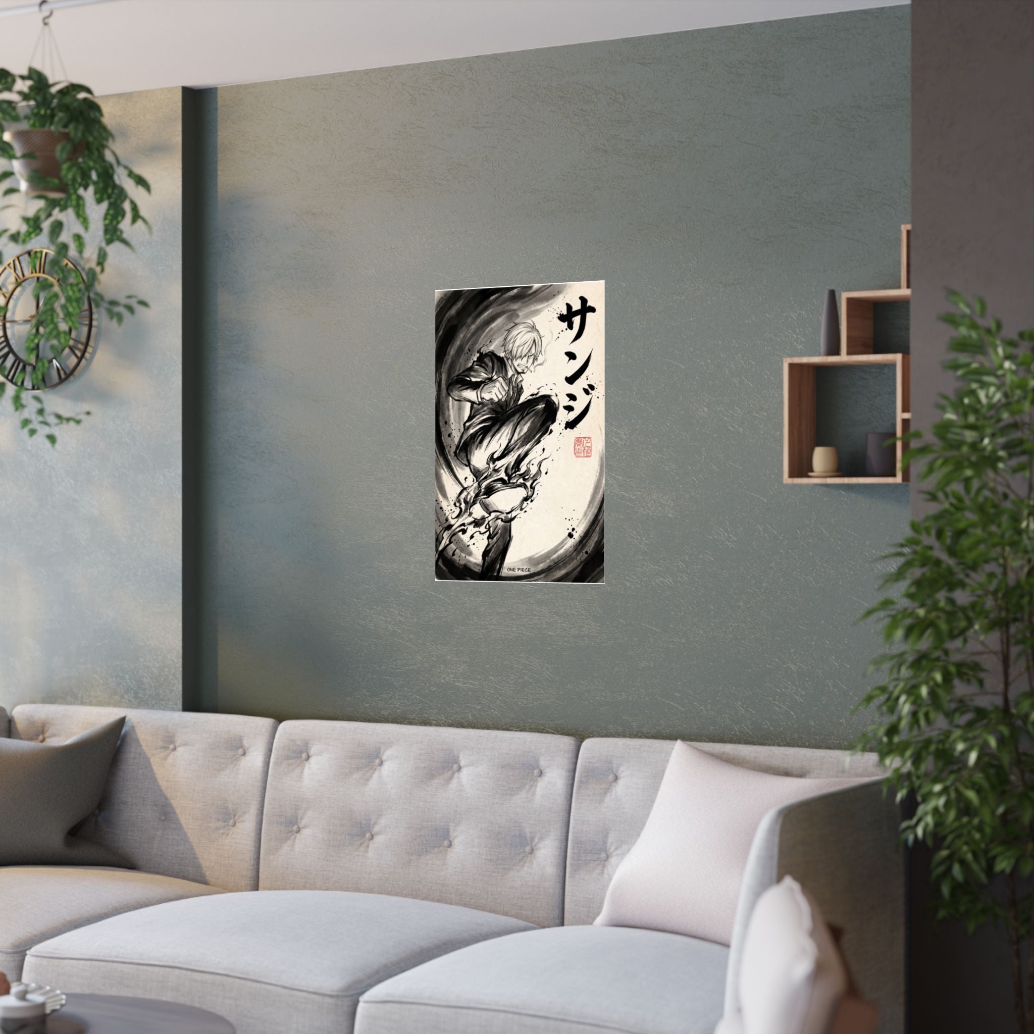One Piece Sanji V1 Anime Poster