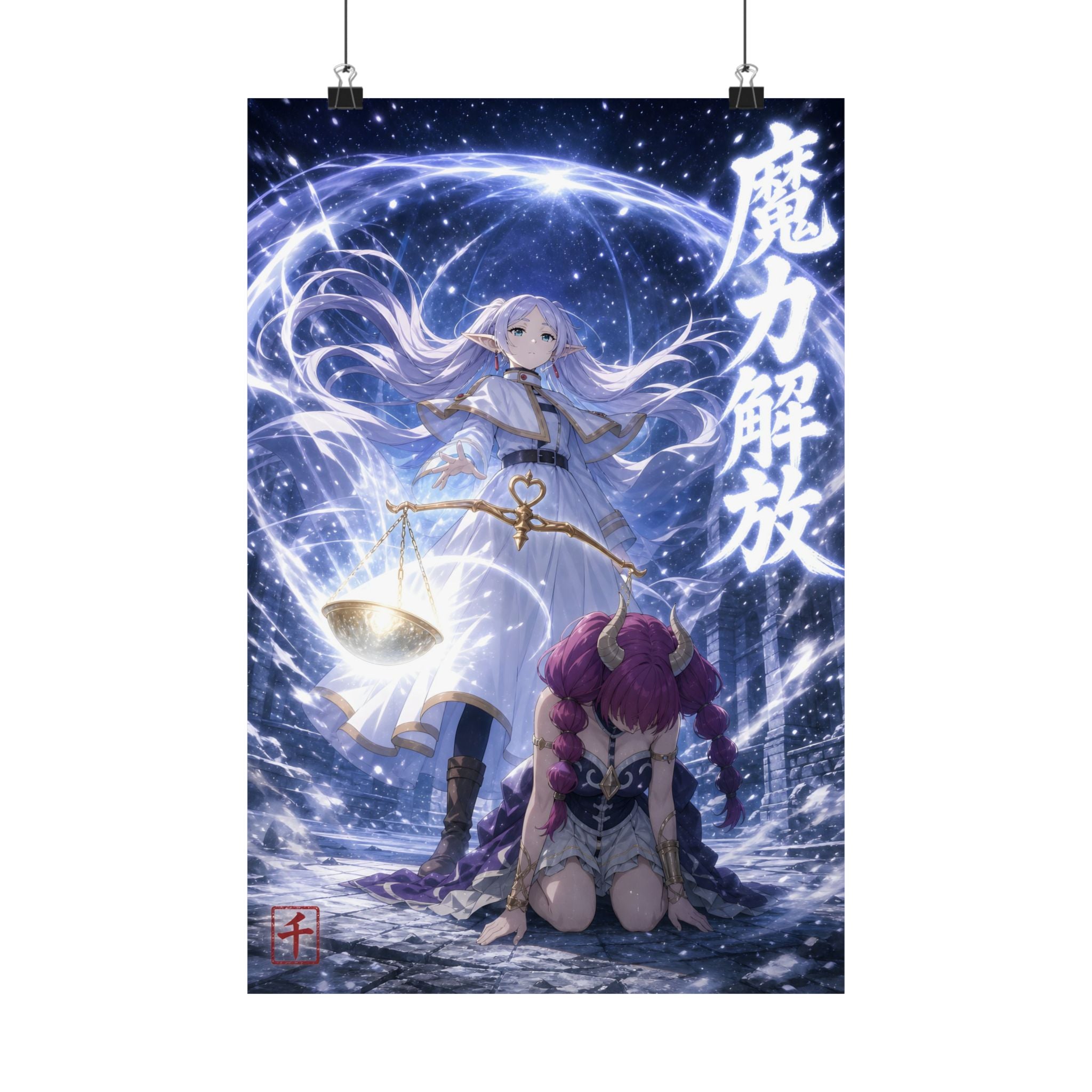 Frieren Fr36 Mana Release Anime Poster