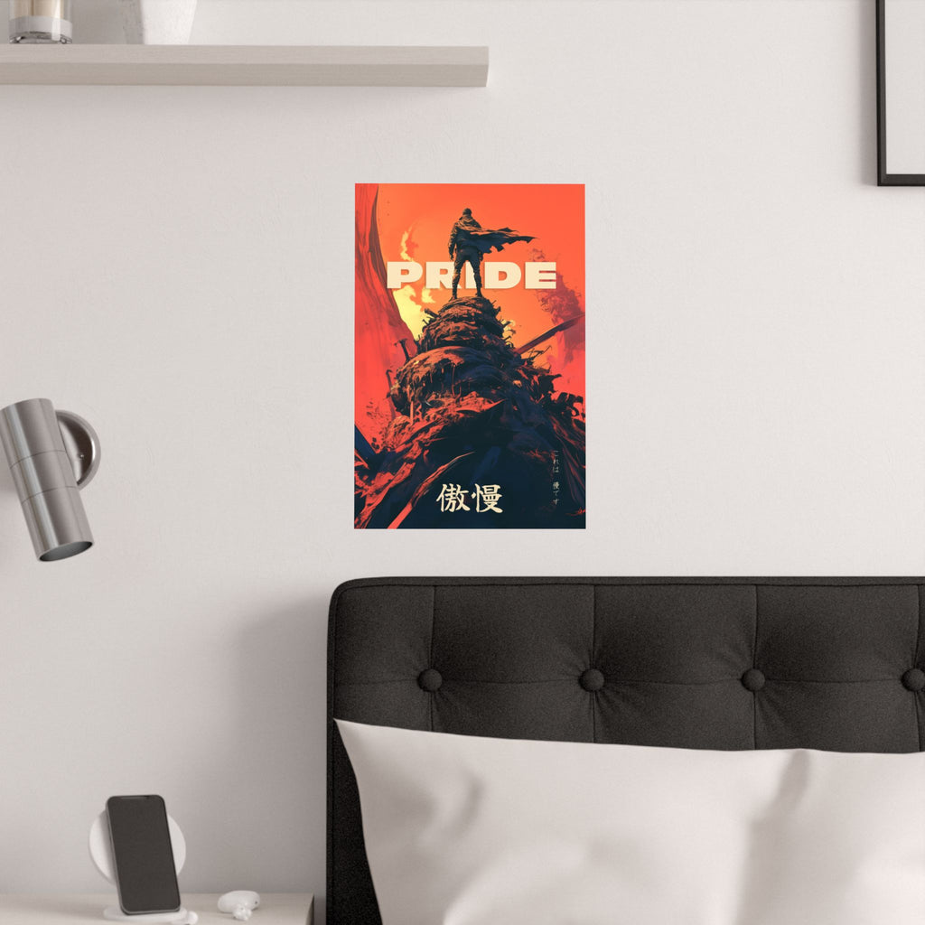 Pride - Man ontop of Red Pile Anime Poster