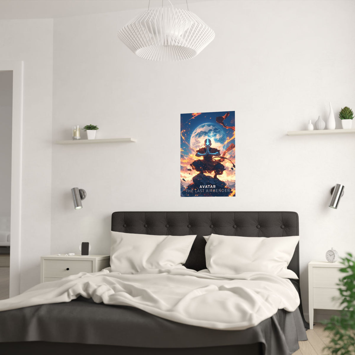 Avatar The Last Airbender Avatar Aang Anime Poster