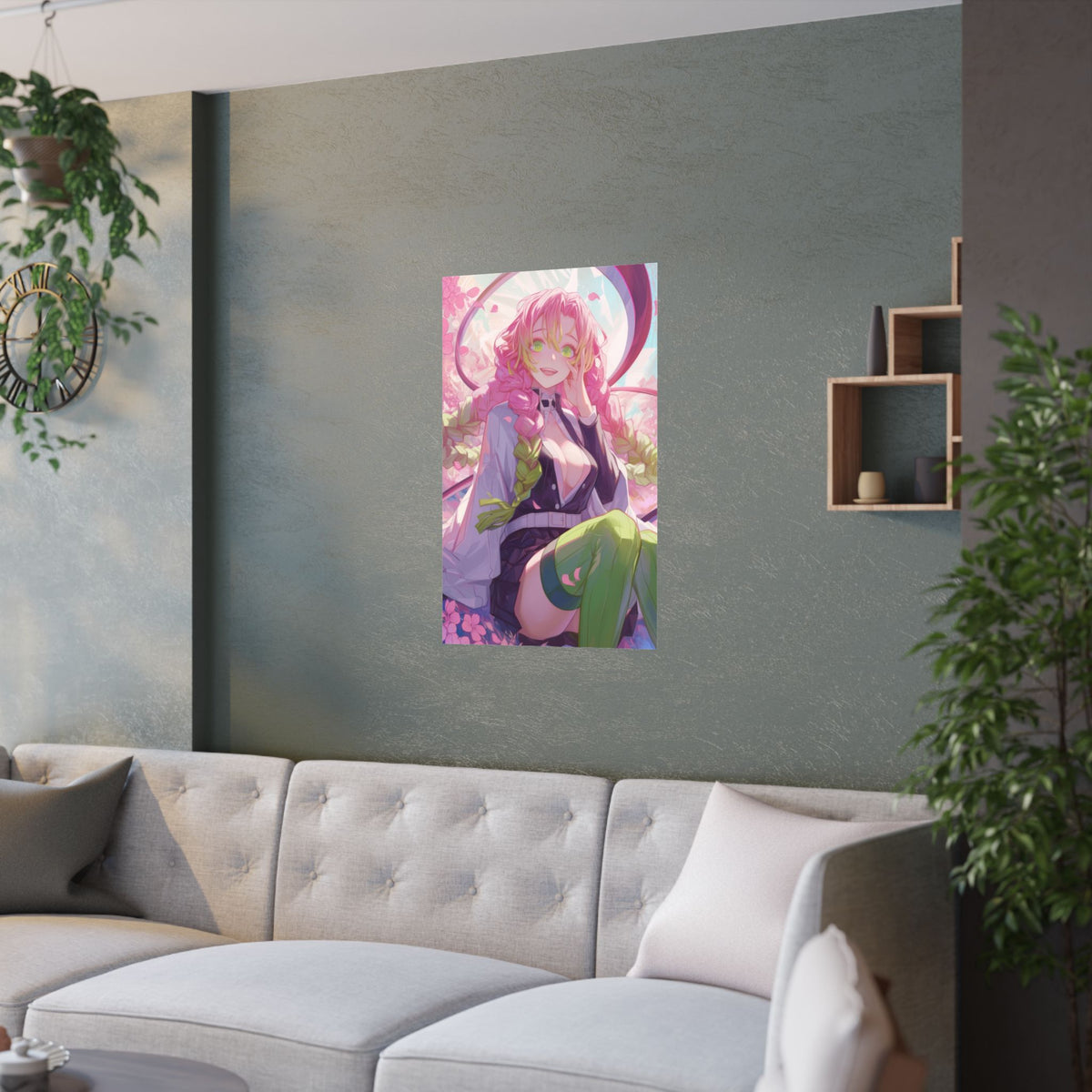 Demon Slayer Mitsuri Kanroji The Love Hashira 3 Anime Poster