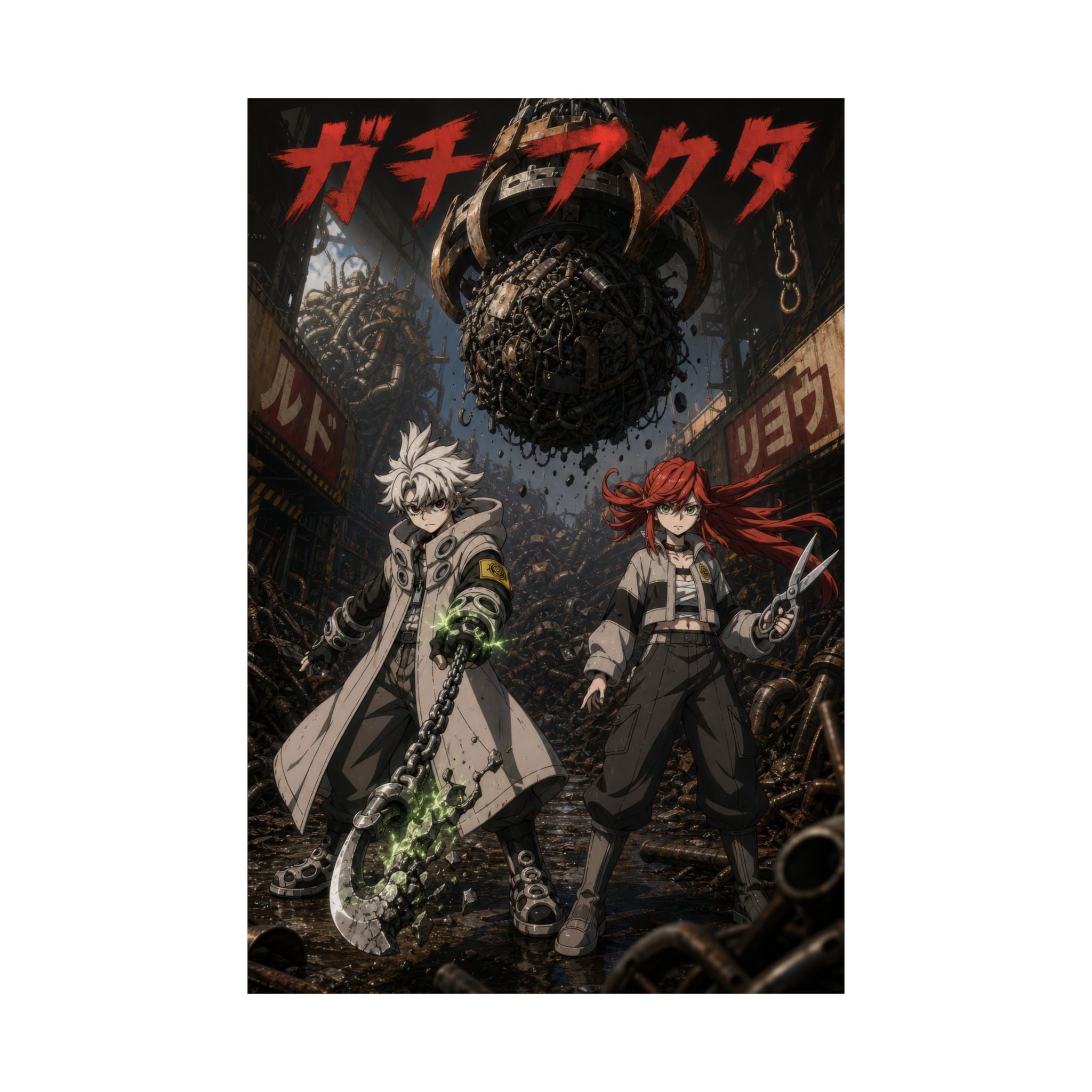 Gachiakuta New30 Gk29 Crane Yard Anime Poster