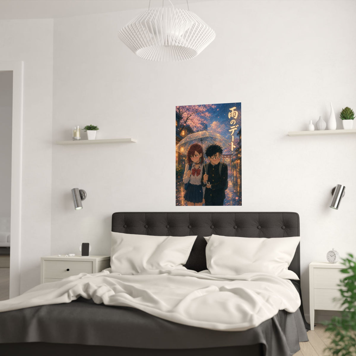 Dandadan Ddd02 Rain Umbrella Ghibli Anime Poster