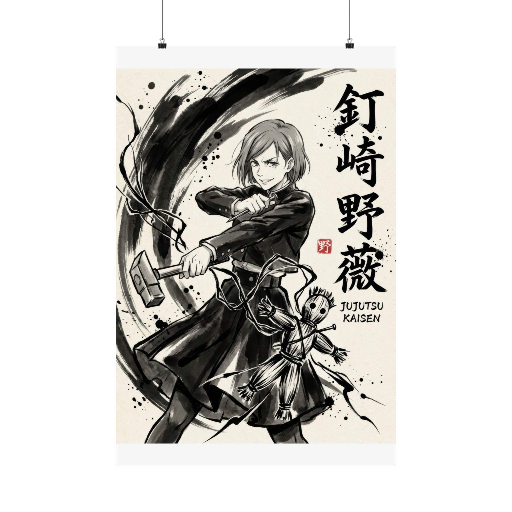 Jujutsu Kaisen Nobara V1 Anime Poster