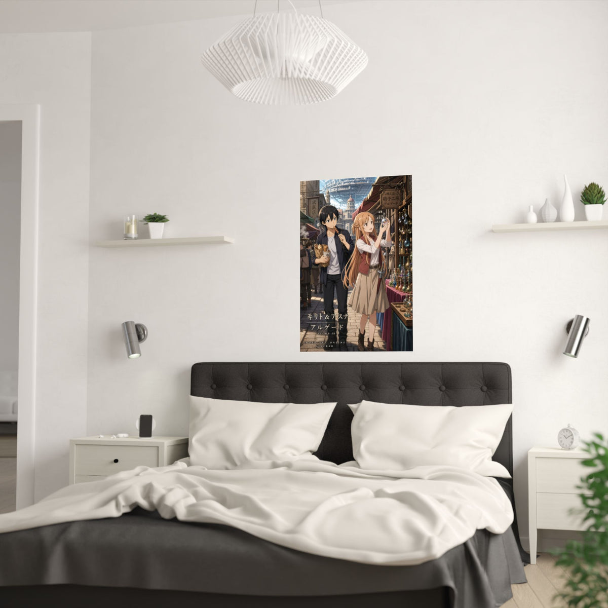 Sword Art Online Sao13 Kirito Asuna Algade Market Window Shopping Market Slice O