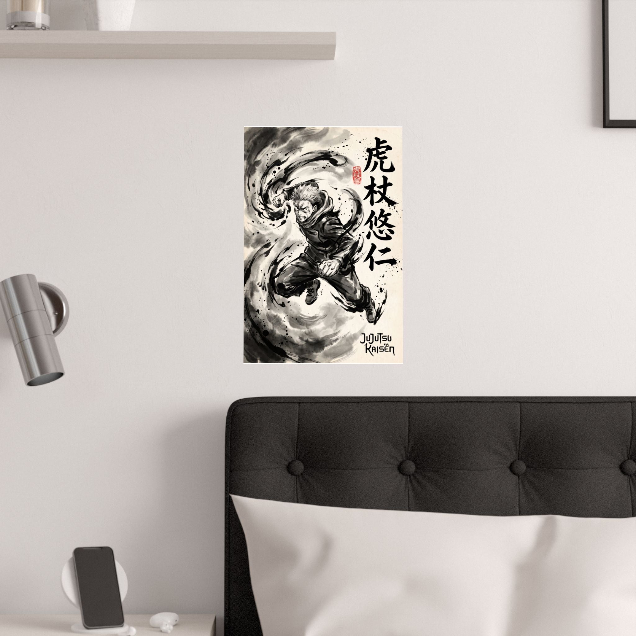 Jujutsu Kaisen Yuji V1 Anime Poster