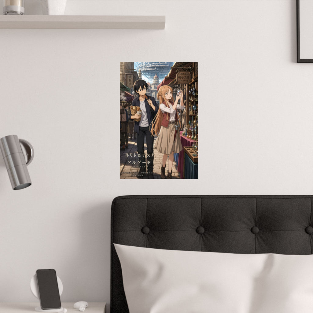 Sword Art Online Sao13 Kirito Asuna Algade Market Window Shopping Market Slice O