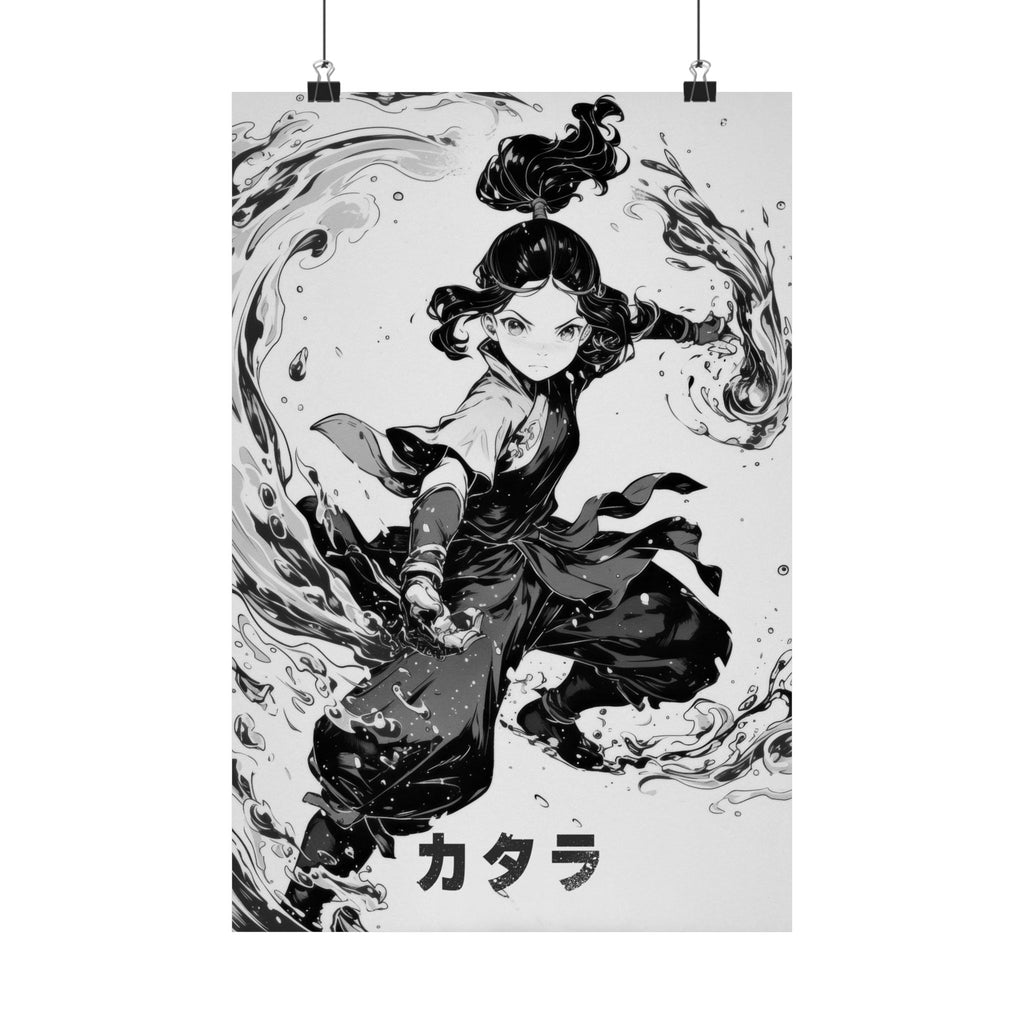 Avatar The Last Airbender Katara Avatar Anime Poster
