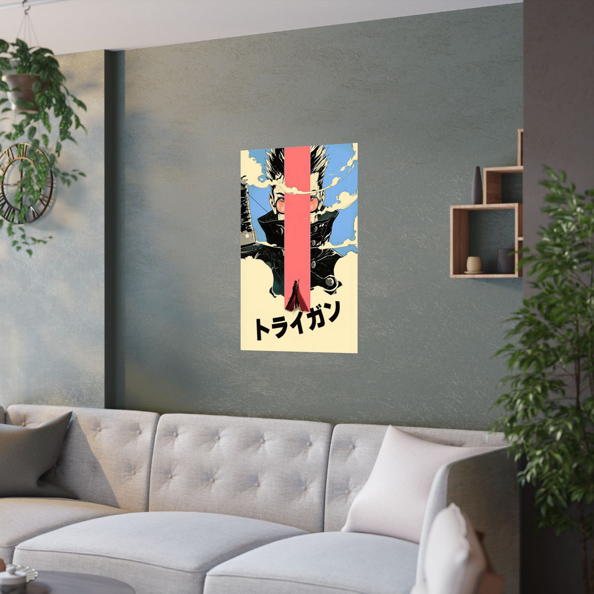Trigun Poster Retro Anime Poster