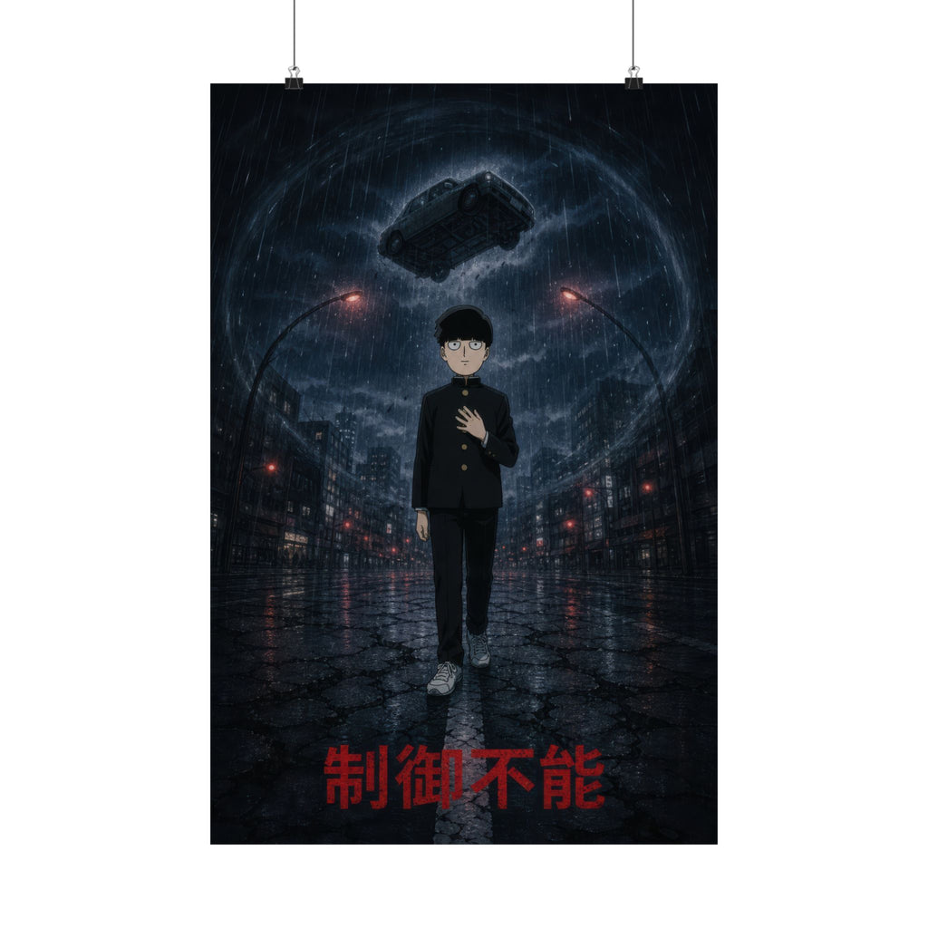 Mob Psycho 100 P06 Uncontrolled Final Walk Anime Poster